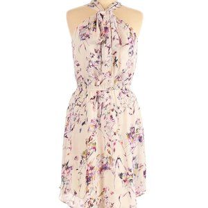 Ali Ro Ivory Floral Cocktail Dress Sz 0